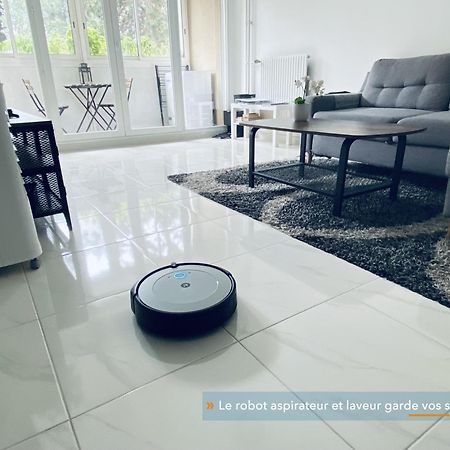 Appartement Parisien Neuf, Moderne Avec Une Grande Salon, 2 Chambres, 4 Lits, Parking Gratuit, 15Min De Paris Et 13 Min Aeroport Orly ヴィトリー・シュル・セーヌ エクステリア 写真