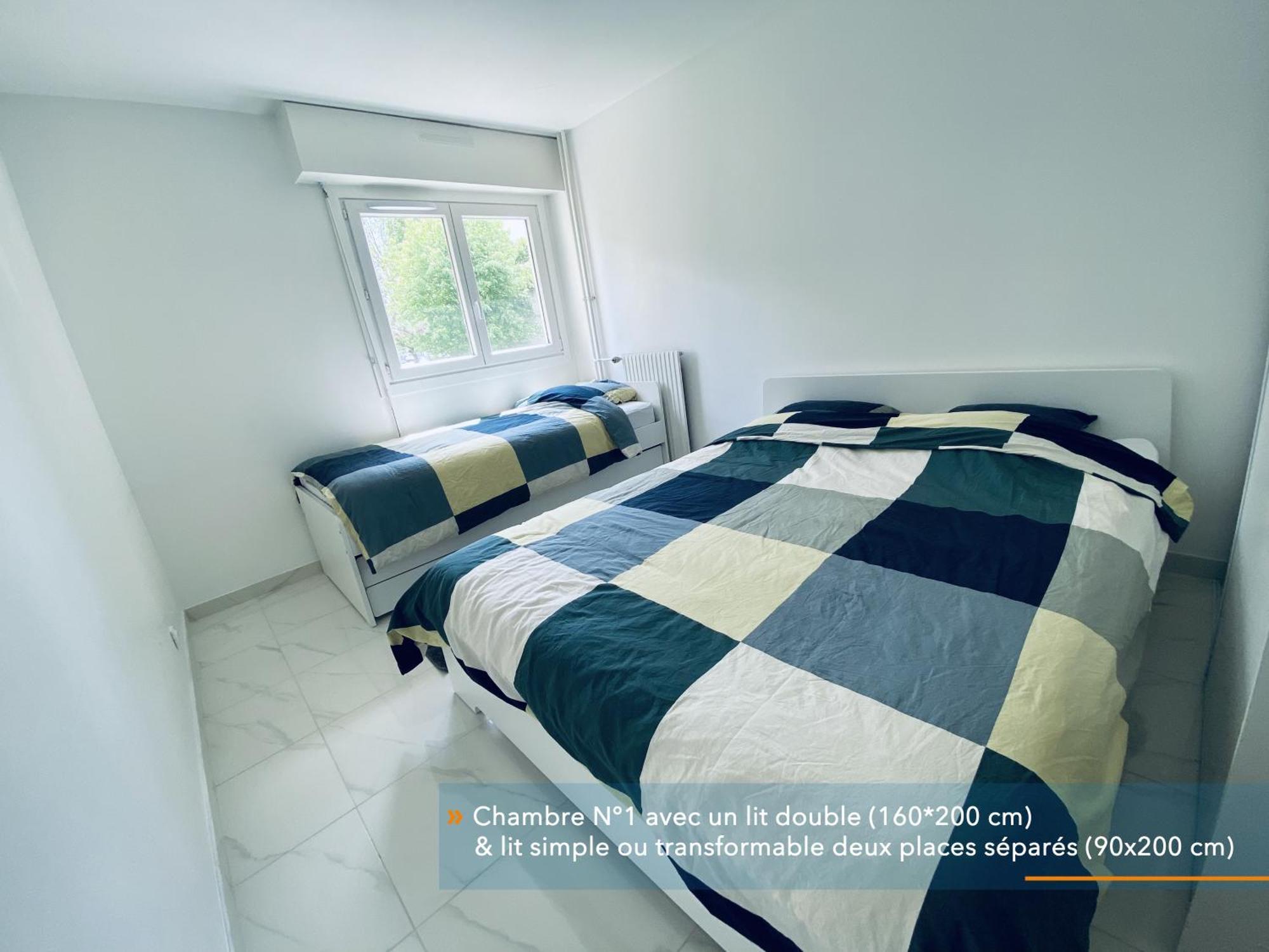 Appartement Parisien Neuf, Moderne Avec Une Grande Salon, 2 Chambres, 4 Lits, Parking Gratuit, 15Min De Paris Et 13 Min Aeroport Orly ヴィトリー・シュル・セーヌ エクステリア 写真